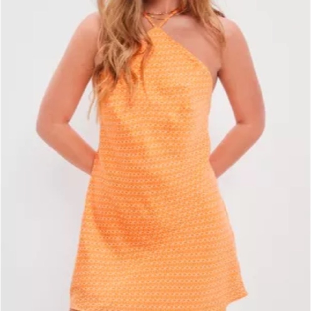 AE silky halter dress